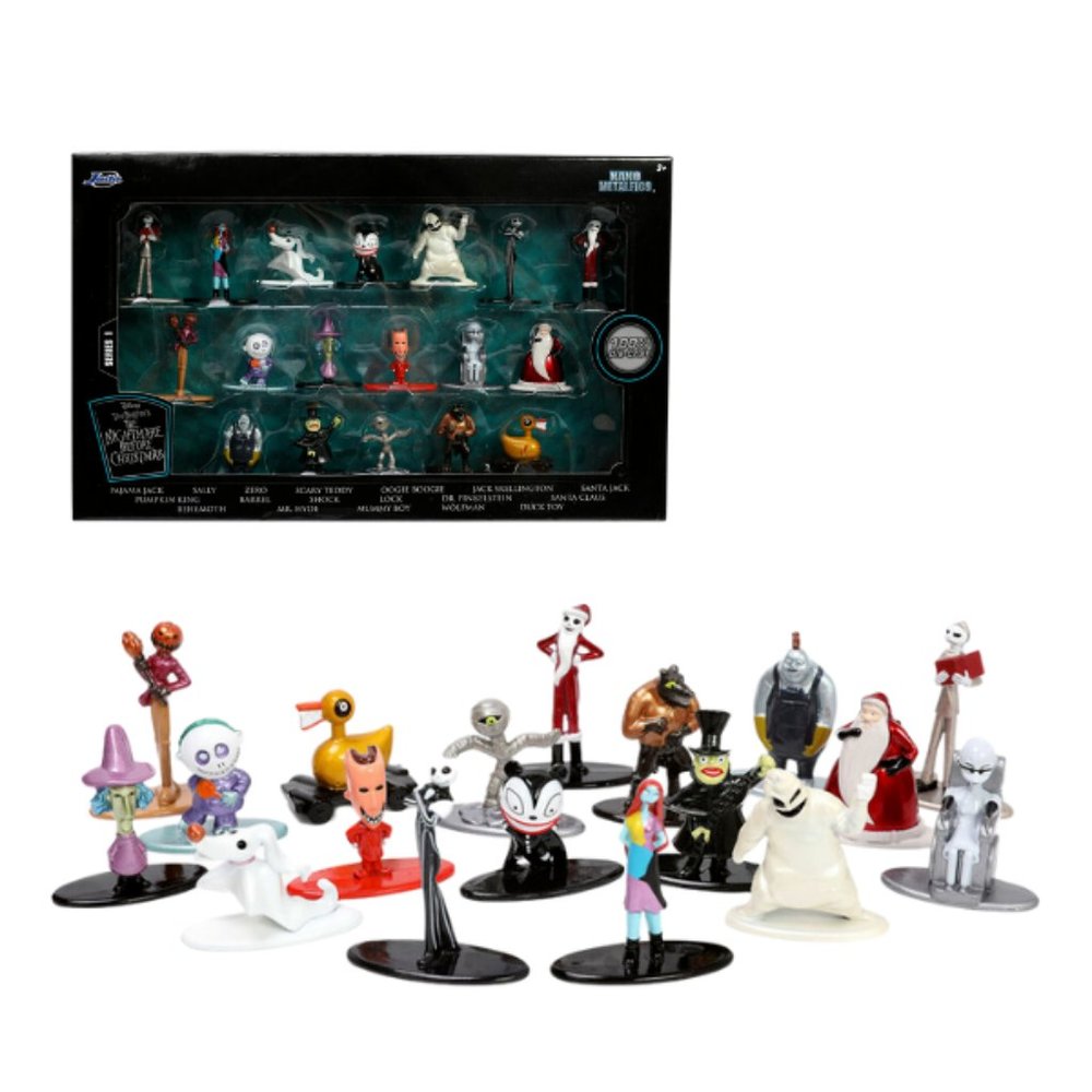 The Nightmare Before Christmas Tim Burton Die Cast Nano Metalfigs Metal Figurine